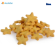 Biscotti stelle al gusto carota 350gr.